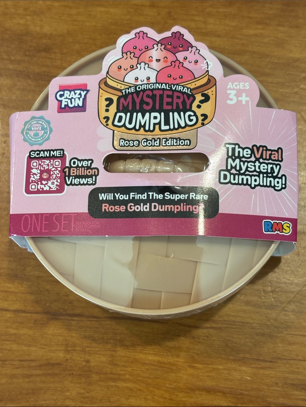 NEW RMS MYSTERY DUMPLING ROSE GOLD EDITION VIRAL SQUISHY SCENTED TOY FUN RARE 🌹🥟